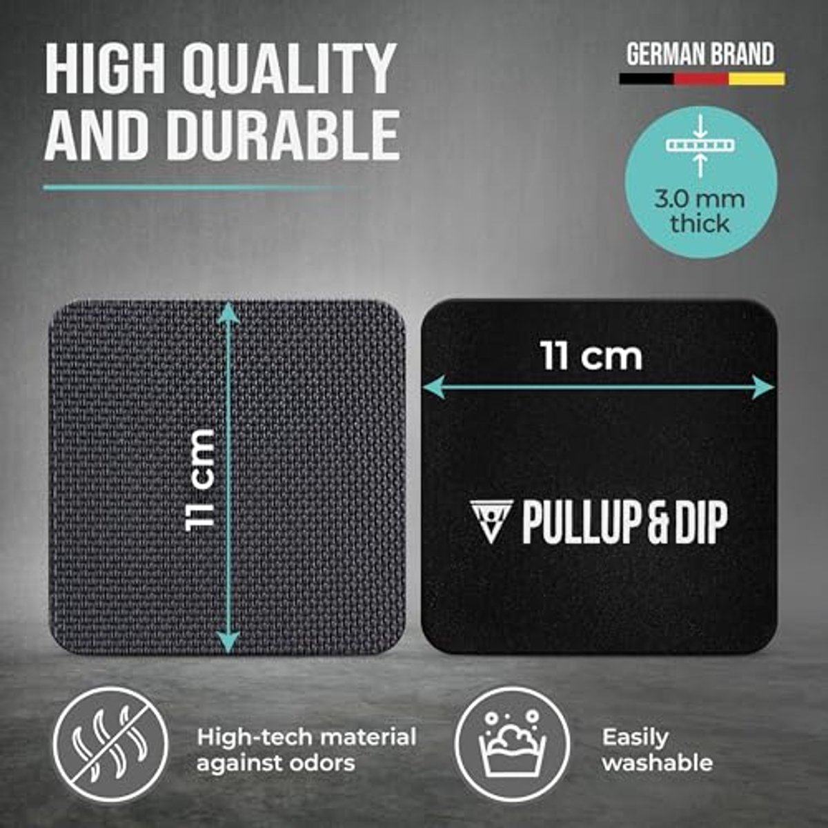 Grip Pads voor Krachttraining en Fitness - Set van 4 Neopreen Trainingspads