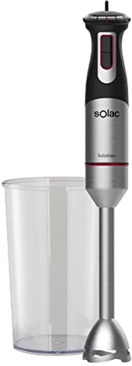 Krachtige Staafmixer 1200 W met Turbofunctie en Spatbescherming
