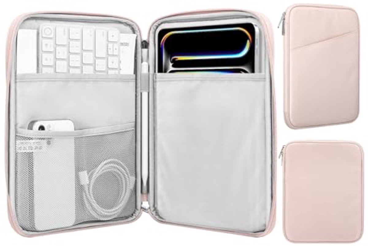 Tablettas 13 inch - Beschermhoes voor iPad Pro, iPad Air en Galaxy Tab - Roze