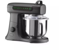 HENDI planeetmixer 7 liter - 470x263x413 mm - rvs kom - zwart - kneden en kloppen - professioneel