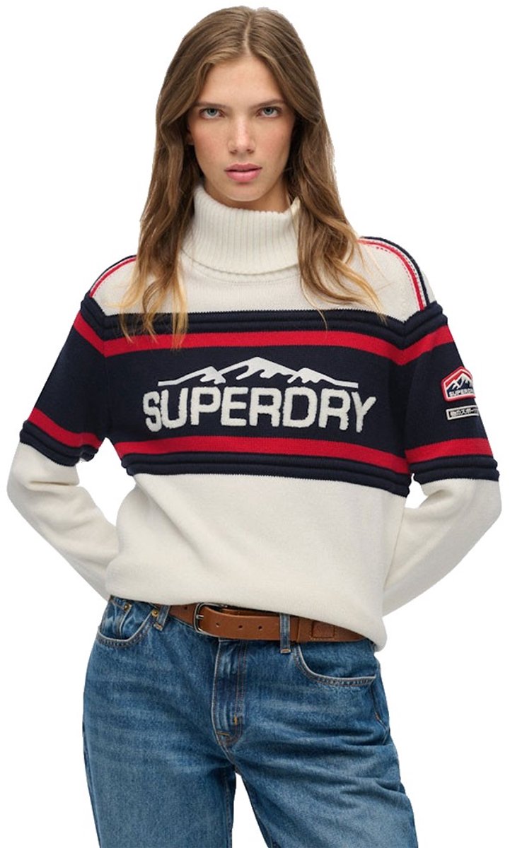 Superdry Apres Ski Coltrui Dames Sweaters Multicolor