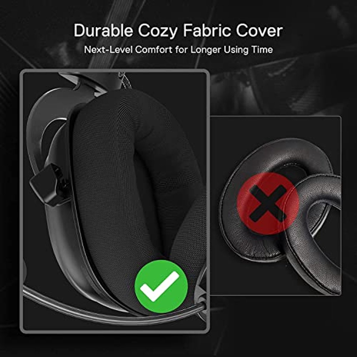 Gaming Headset met 7.1 Surround Sound en Memory Foam Oorkussens
