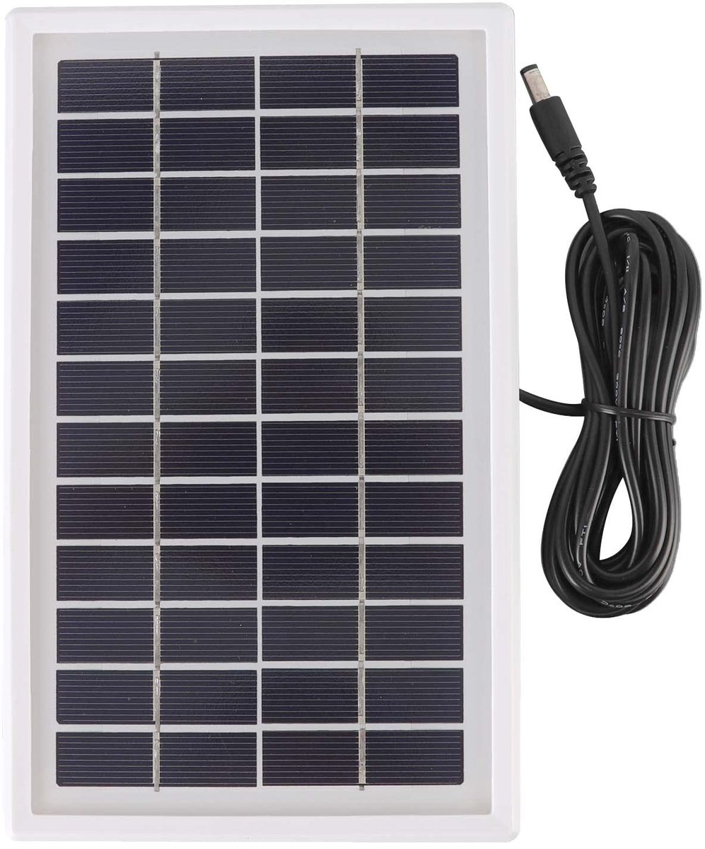 9V Zonnepaneel, Hoog Rendement Polysilicium Paneel, 3W Draagbare Zonne-energie Oplaadeenheid voor Buitenverlichting