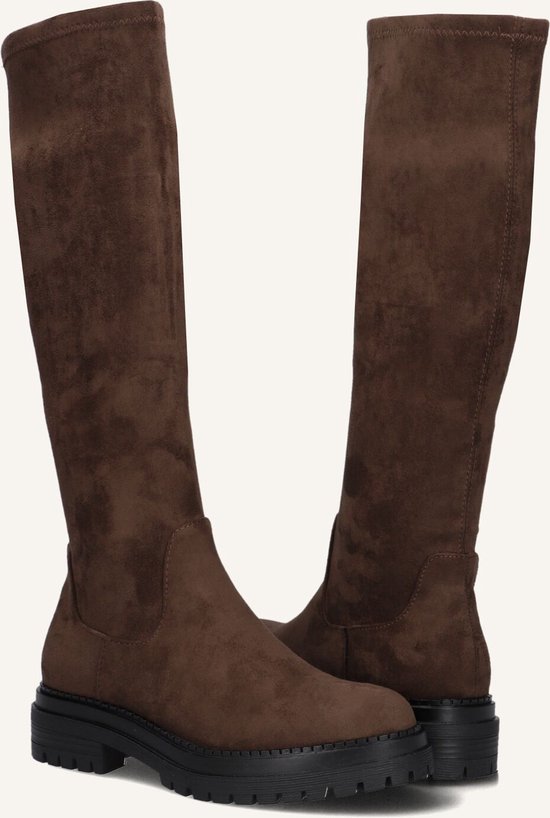 BLASZ C0358-5 Laarzen - Textiel - Dames - Bruin - Maat 38