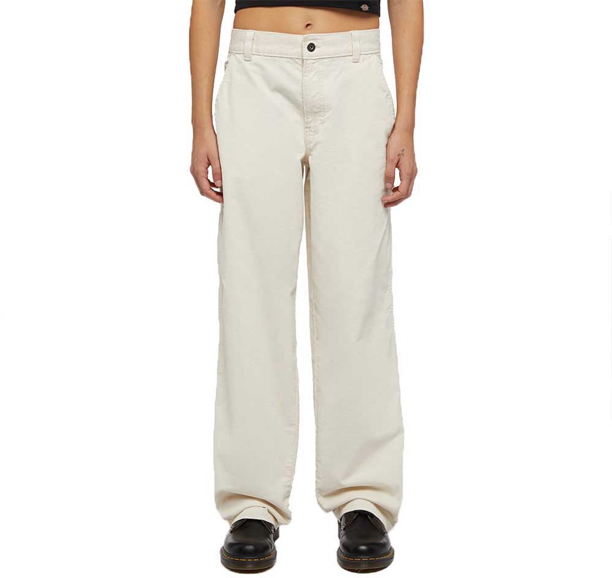 Dickies Corduroy Carpenter Broek 26 Regular Vrouw Grijs