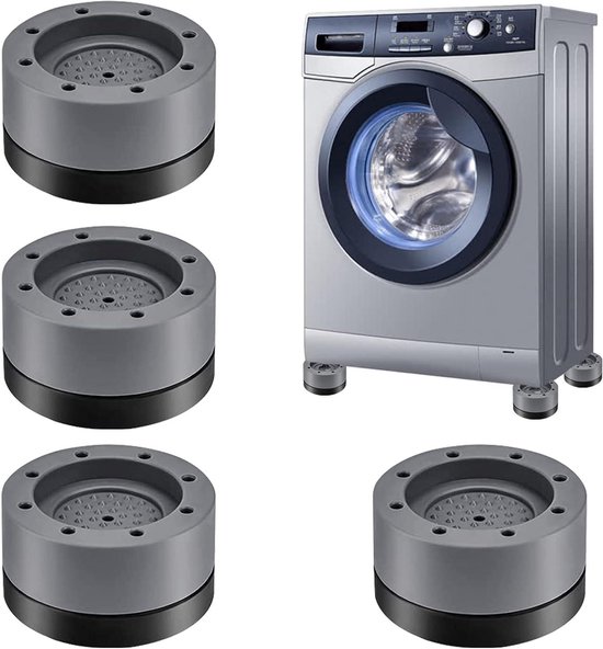 12 stuks trillingsdempers, airconditioning van rubber, trillingsdemper, airconditioning, rubberen buffers, trillingsdemper, anti-vibratievoeten, schokdemper, zwart