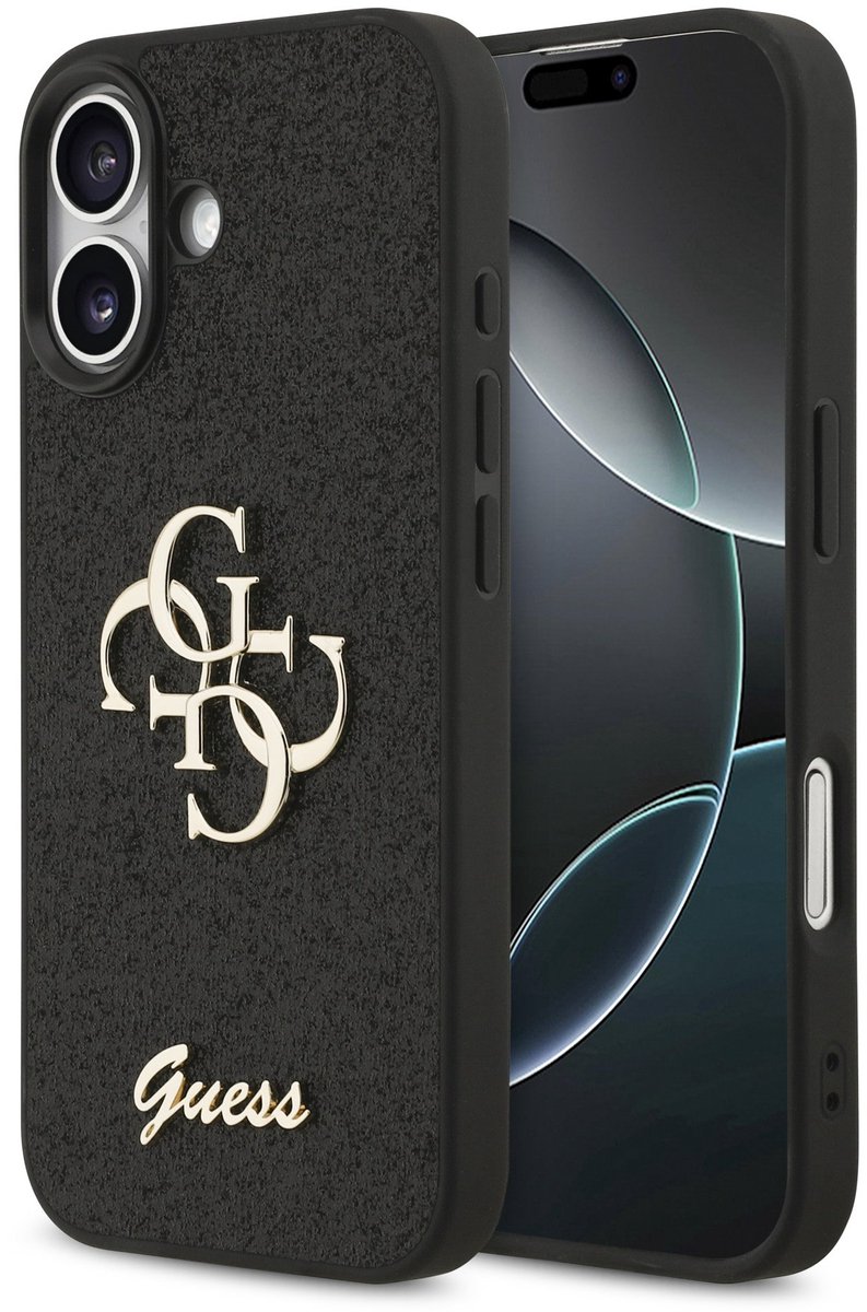 Guess Back Cover - iPhone 17 - Zwart - Slank en schokabsorberend design