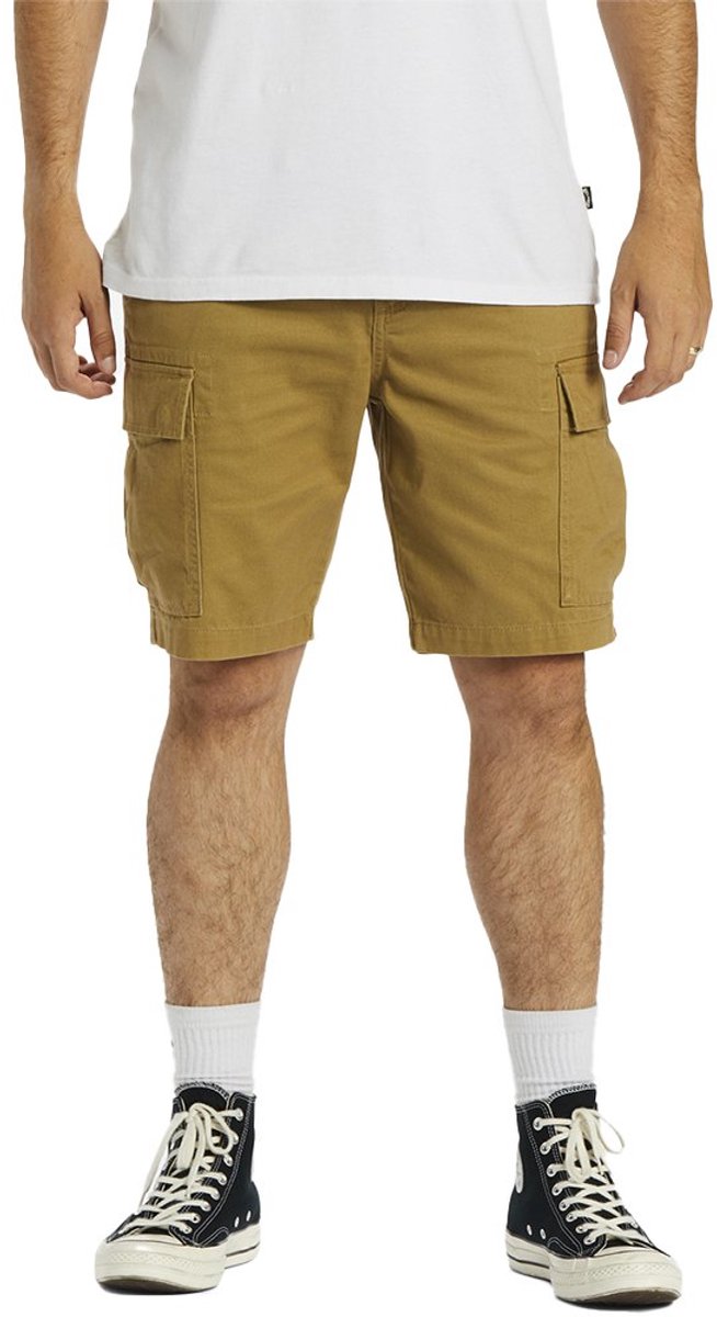 Billabong Combat Cargo Shorts 30 Man Khaki