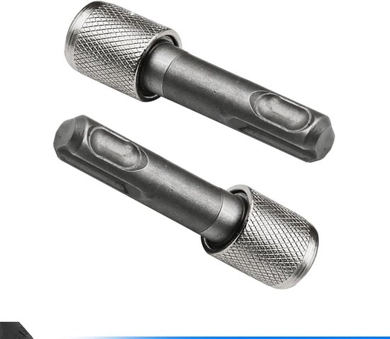 90 ° Haakse Driver Hoek Extension Power Schroevendraaier Boor Hex Schacht Boor Adapter met 1 st Chuck Key