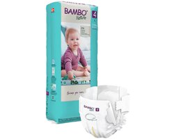 Bambo Nature Luiers Maat 4 L (7-14 kg) - 2 x 48 stuks - Voordeelverpakking