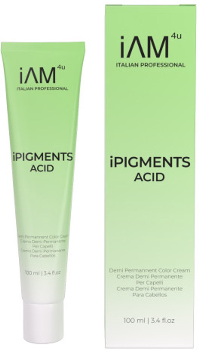 iAM4u iPIGMENTS ACID 8 Demi-Permanente Haarkleur - 100ml