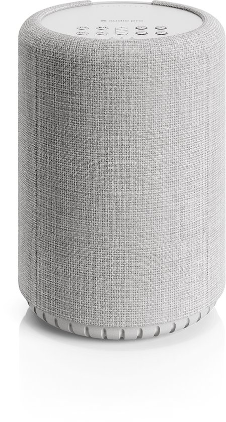 Audio Pro A10 W Smart Multiroom Actieve Luidspreker - Audio Pro Multiroom (Linkplay) - Ruimtecorrectie - Flexibele Installatie - Wit