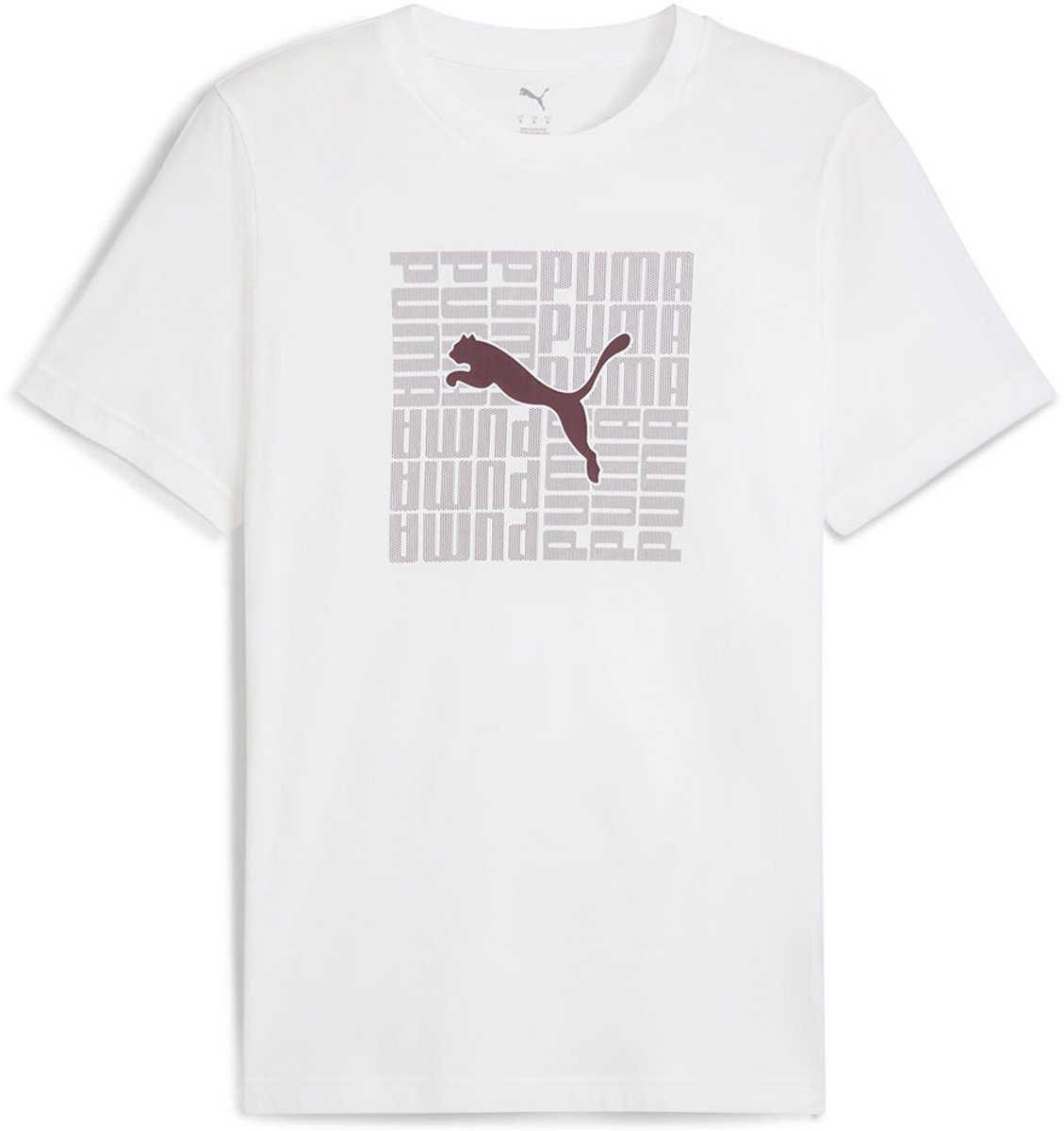 Puma Graphic Box T-shirt Met Korte Mouwen M Man Wit