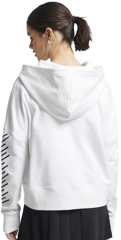 Superdry Pull Femme Superdry Pull Crop Box Fit Sweat à Capuche Femme