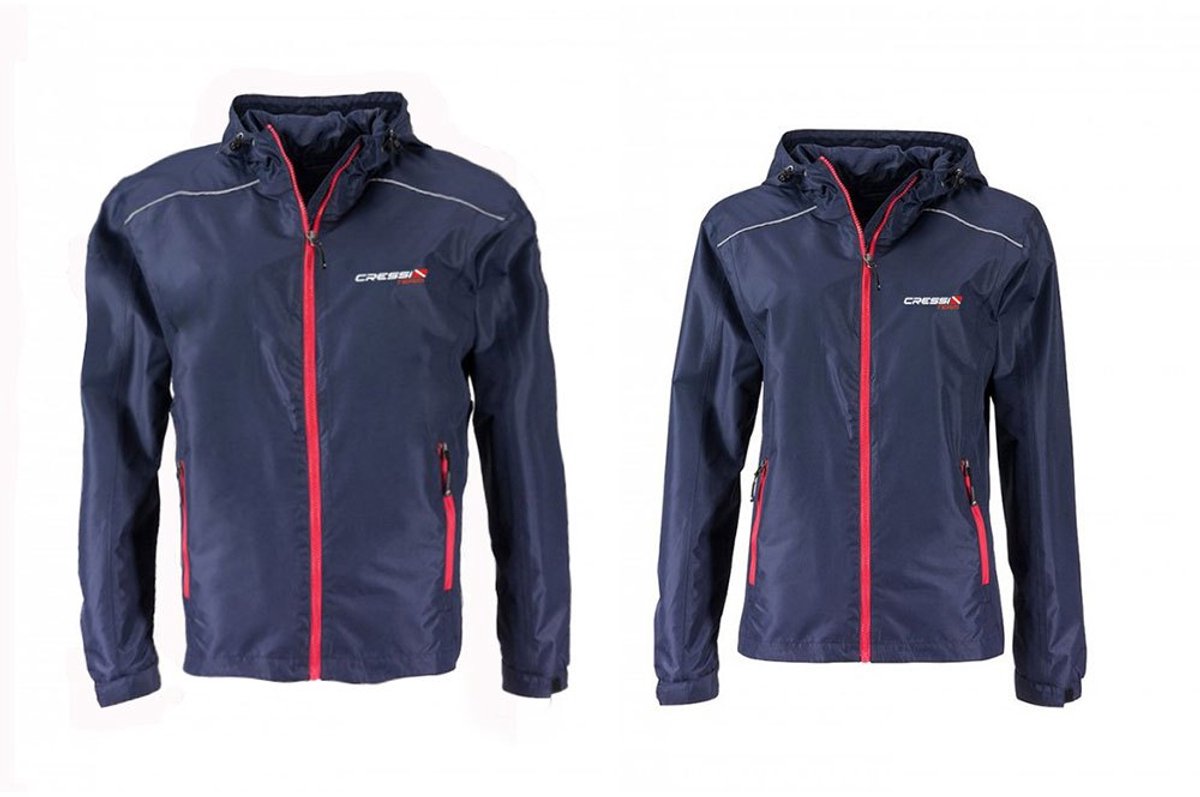 Cressi Spa Windbreaker Jas Man Oranje