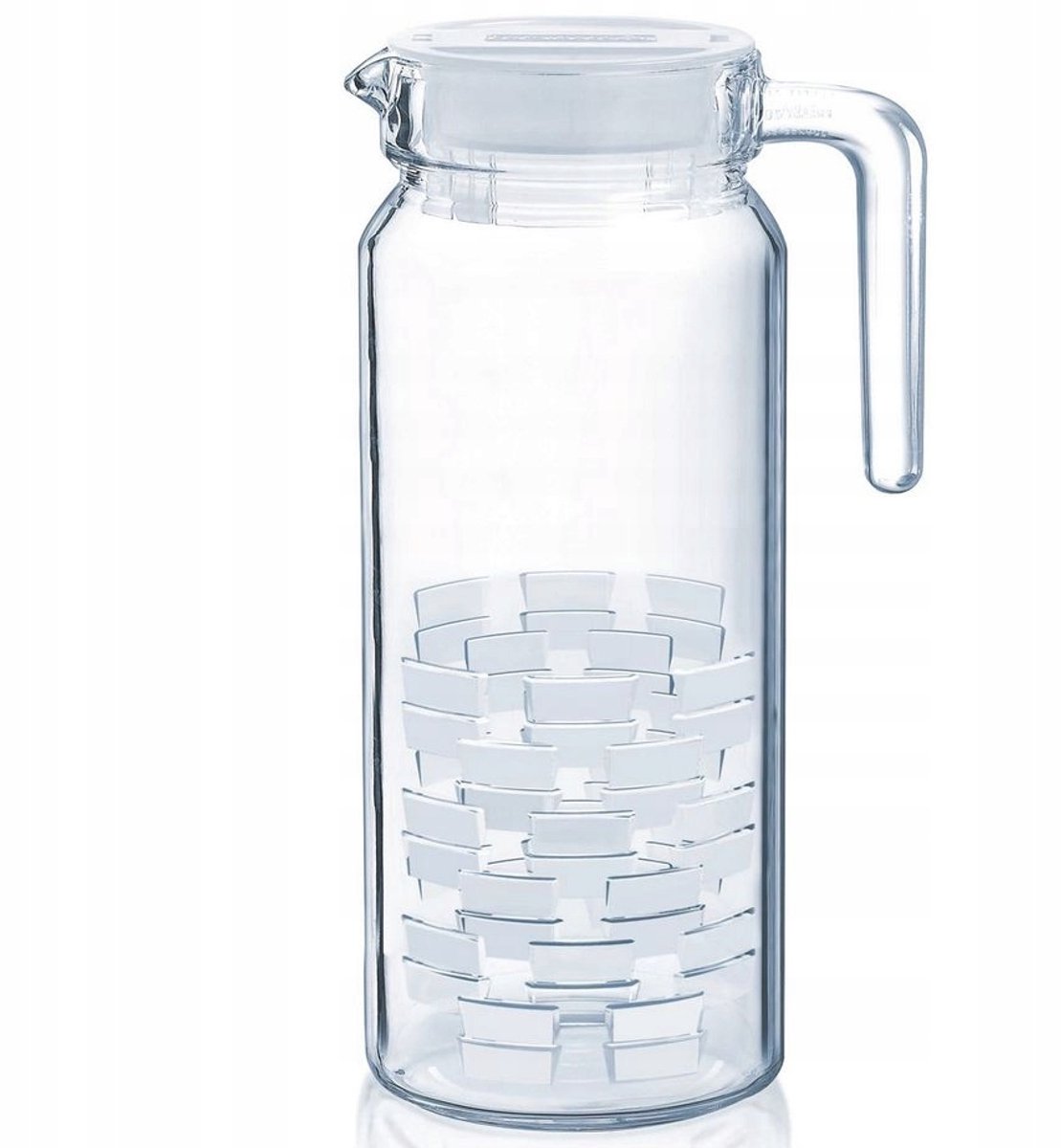 Luminarc Cheo Glazen Kan met Deksel 1.3L - Stijlvol en Functioneel