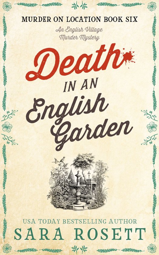 Murder on Location 6 - Death in an English Garden - cover