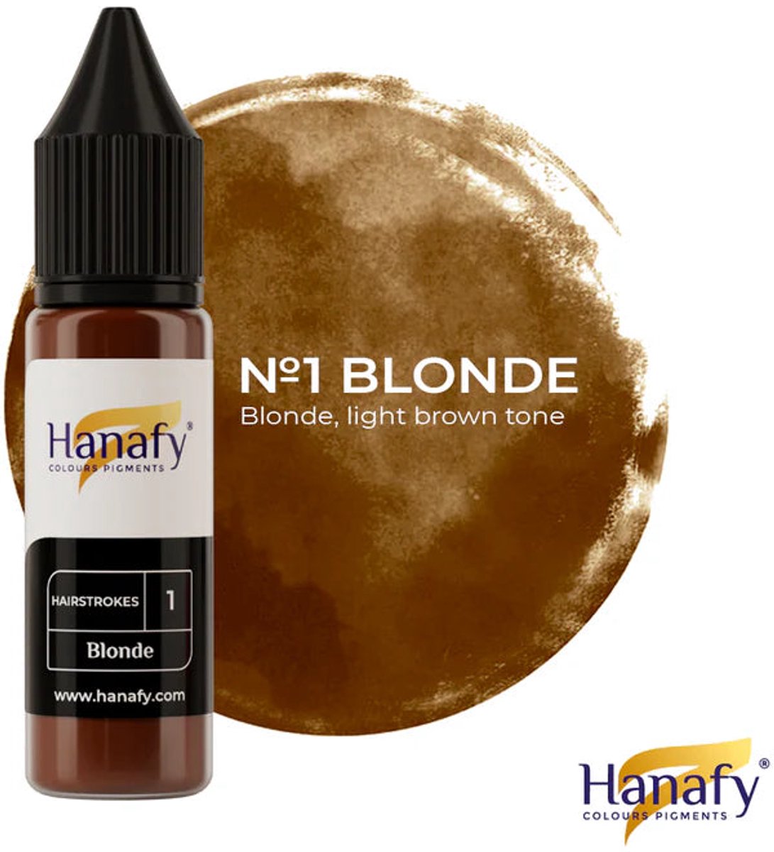Hanafy Eyebrow Pigment Hairstrokes No.1 – Blonde