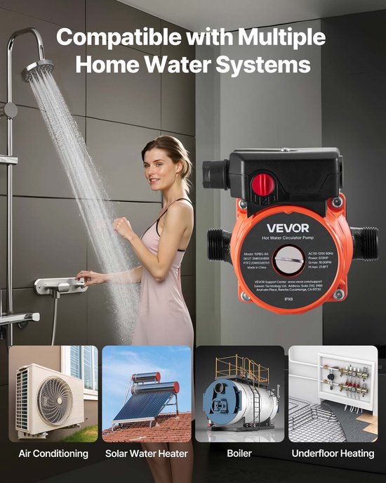 ALPHA1 15-60 BP 15-60 BP circulatiepomp Vloerverwarming