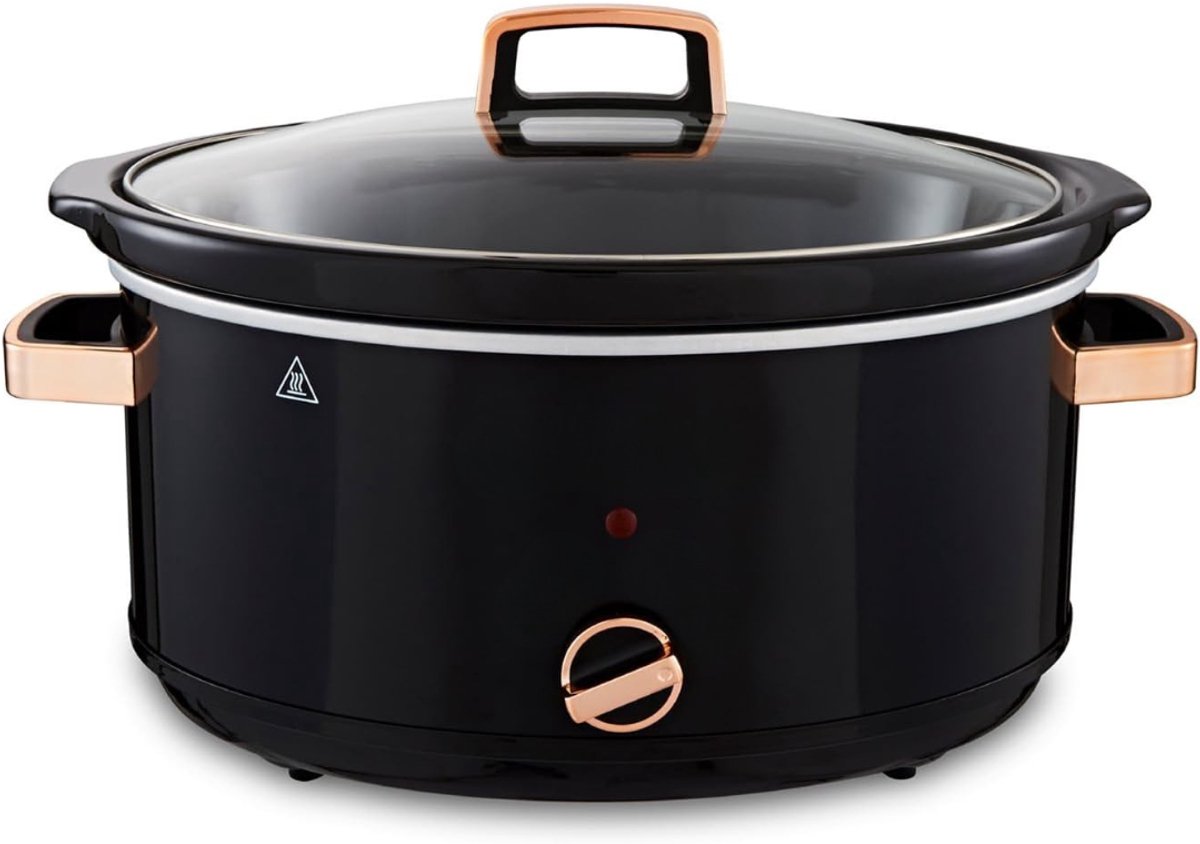 Lexium Slowcooker met Timer - Programmeerbare slowcooker - Elektrische slowcooker - Digitale slowcooker - Binnenpan - Eten