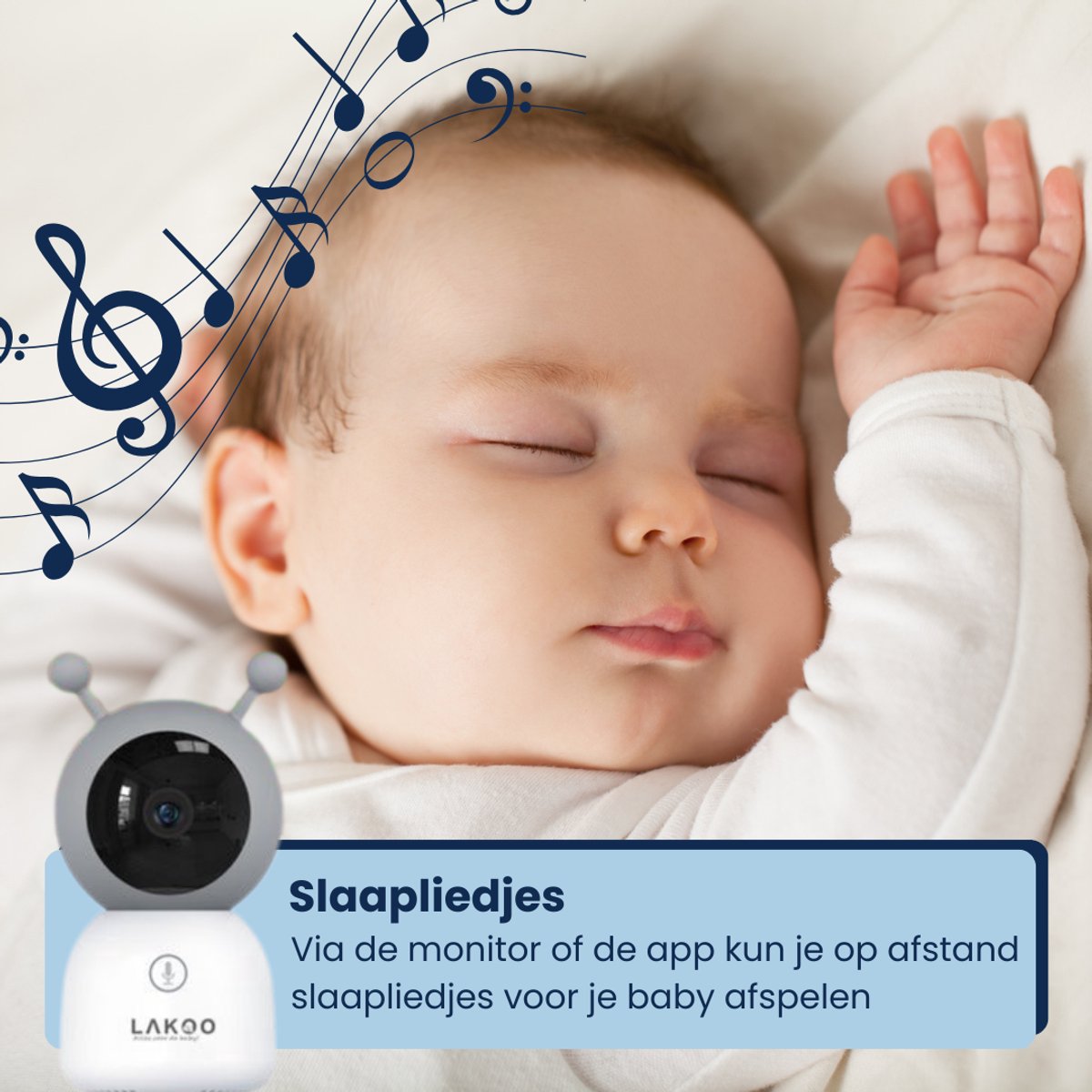 Helios2day BabyGuard Pro 6T Babyfoon met Camera en Nachtzicht - afbeelding 2
