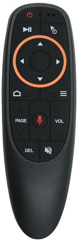 Air Mouse - Draadloze Afstandsbediening met Stem- en Infraroodfunctie - 2.4GHz voor TV en Android Apparaten