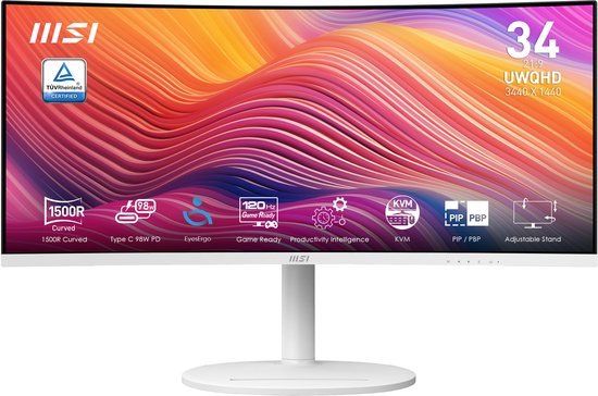 34″ MSI Modern MD342CQPWDE Ul...