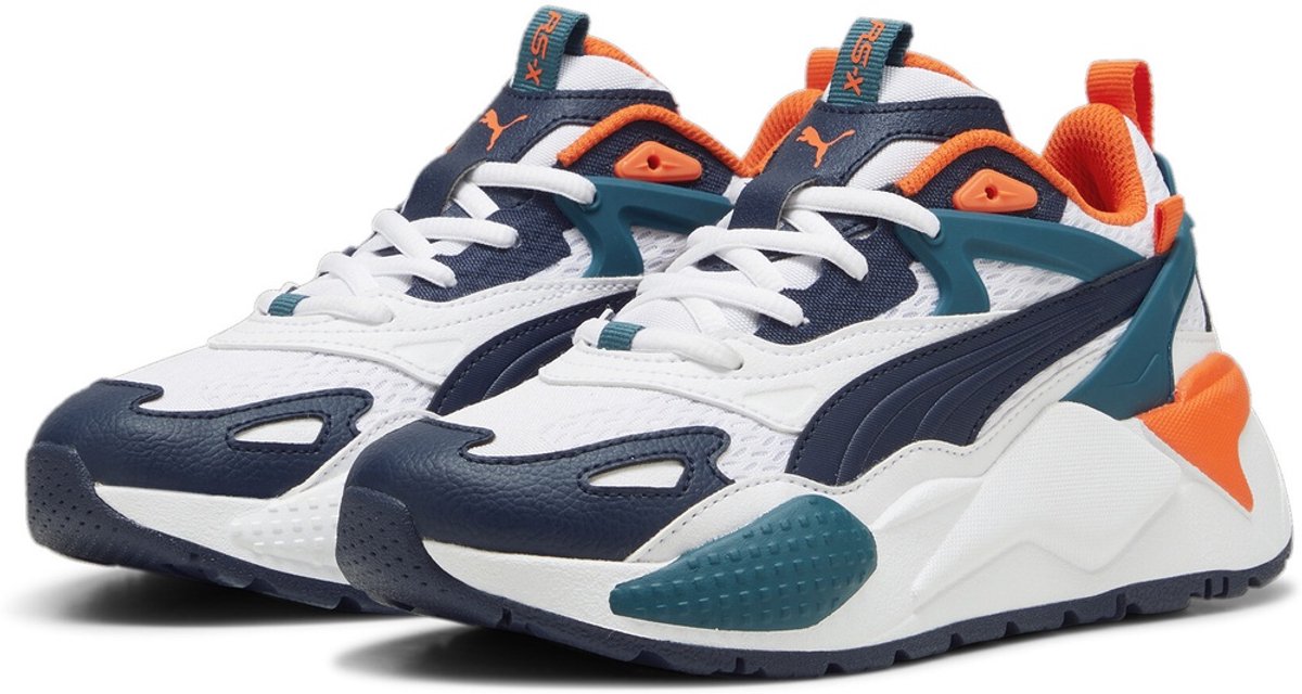 Puma Kinderschoenen Low RS-X Efekt Kids Jr 395550 Marineblauw