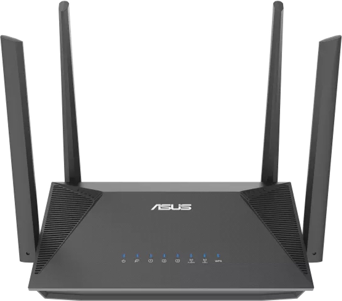 ASUS RT-AX52 AX1800 AiMesh draadloze router Gigabit Ethernet Dual-band (2.4 GHz / 5 GHz) Zwart