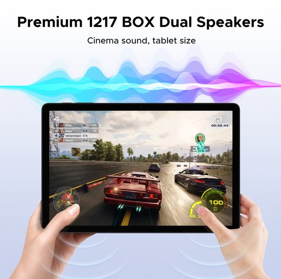Doogee Tab G6-Android 15 Tablet-11 inth +90Hz - 4G LTE -6GB RAM+256 GB ROM (2TB TF) - Dubbele luidsprekers -8000 mAh- T7250 octa-core - 5G WiFi - BT5.0- Blauw van Merkloos — afbeelding 3