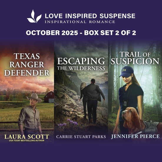Love Inspired Suspense October 2025 - Box Set 2 of 2 - cover