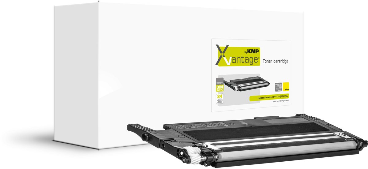 KMP 2555,0089 tonercartridge 1 stuk(s) Compatibel Geel