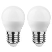 Ampoule LED Technik E27 4,9 W - 470 lm - 6 000 K - Wit lumière du jour - Mini Globe LED P45 - Remplace une ampoule halogène de 40 W - Lot de 2