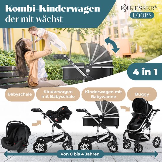 3 in 1 kinderwagens   Kinderwagens & Buggy's