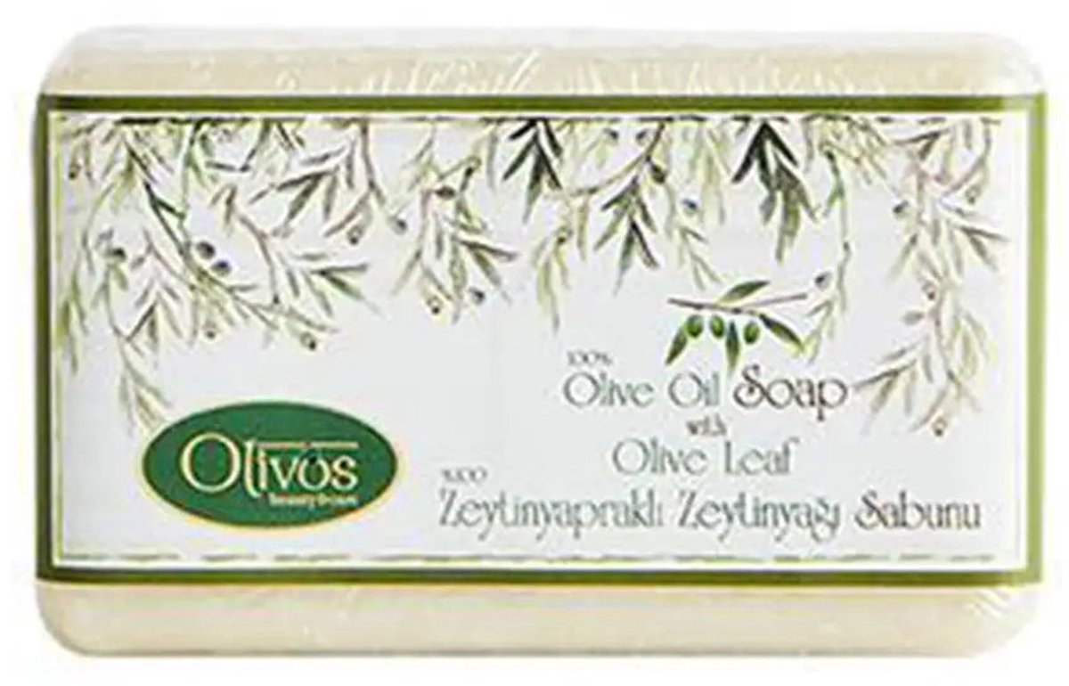 Olivos Classic Series Olijfolie Zeep Met Olijfblad