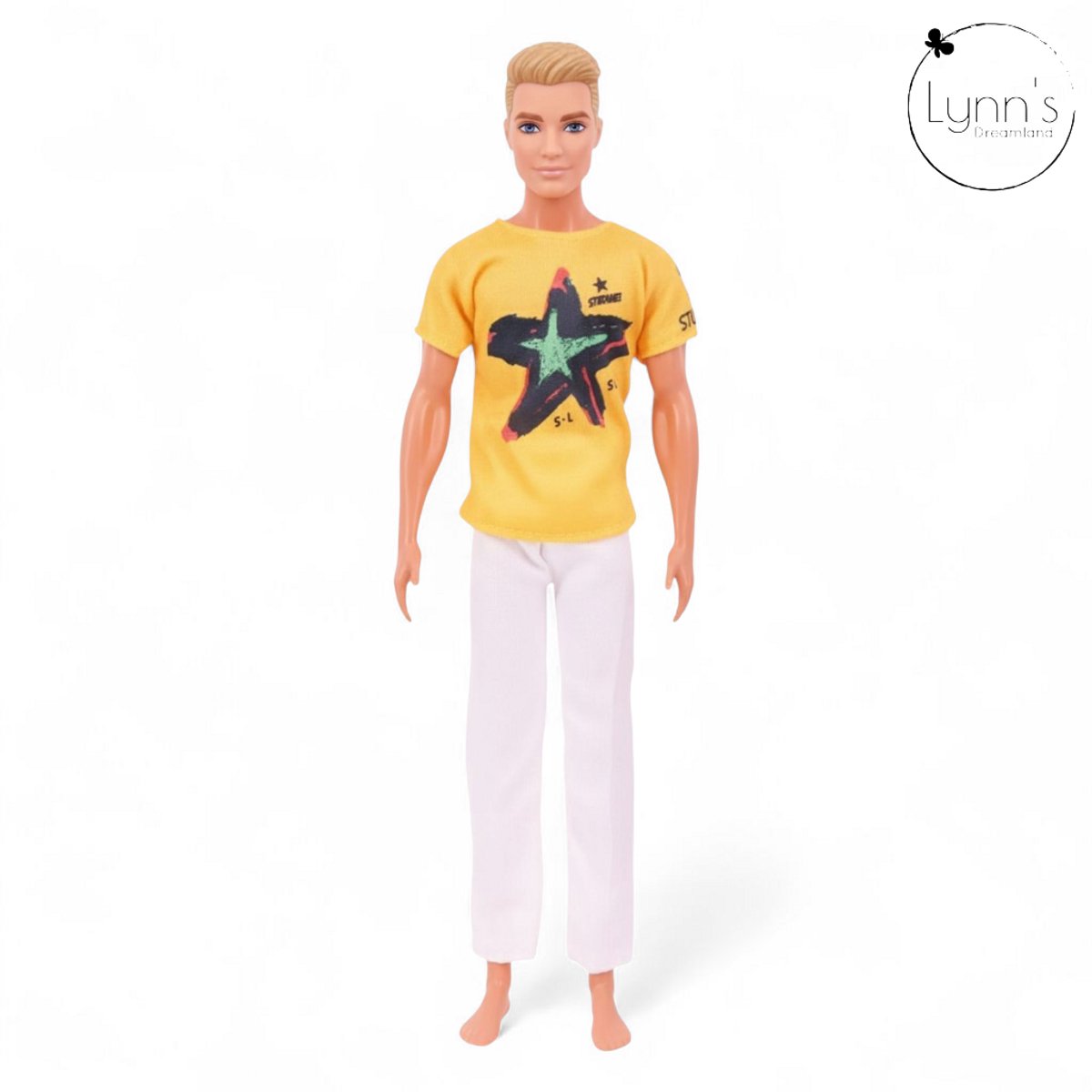 Lynn’s poppenkleertjes - Set ‘James’ - Geschikt voor modepop - Set van 5 outfits - Politie, sport, winter, zomer, lente, herfst - Cadeauzakje — afbeelding 7