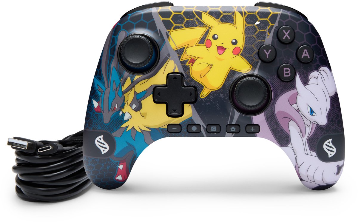 PowerA Draadloze Controller - Nintendo Switch - Pokemon Mega Evolutie – foto 8