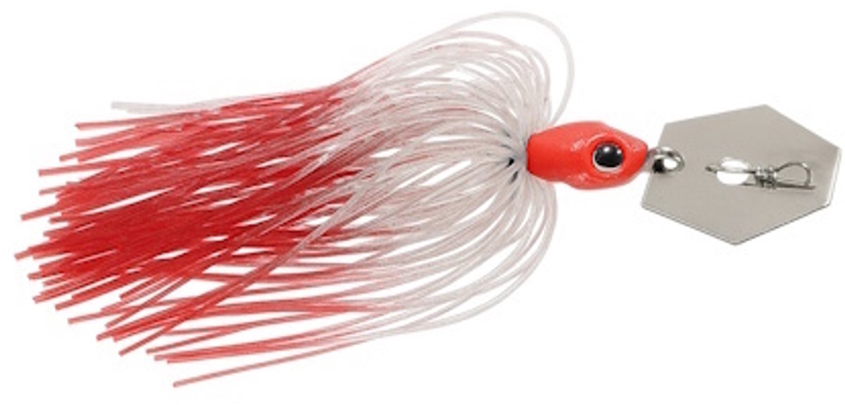 Predox Chatter-Baits - Predox chatterbaits met trillende actie voor snoek, snoekbaars en baars Redhead 11 cm – 10 g