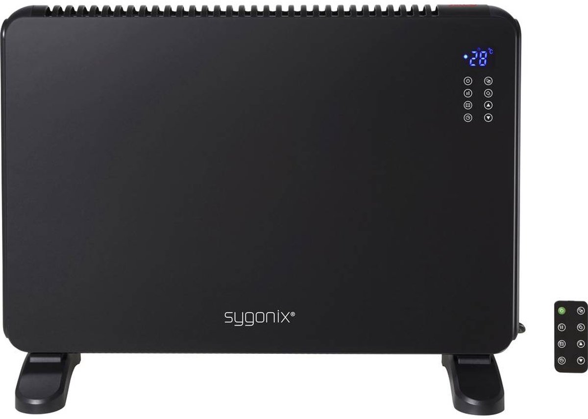 Sygonix Verwarming 20 m² Zwart
