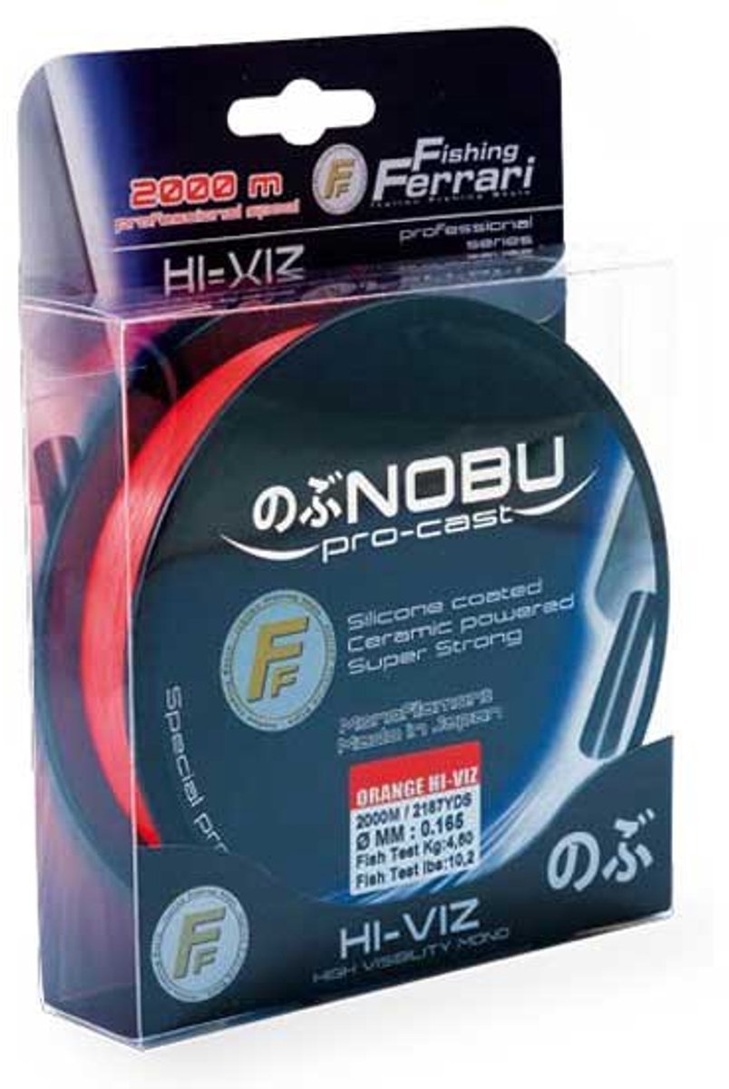 Lineaeffe Nobu Procast Monofilament 2000 M Oranje 0.165 mm