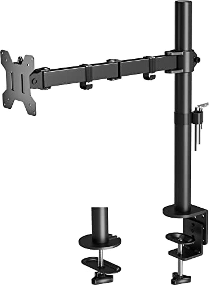 VESA Monitorarm 13-32 inch - Verstelbare Bureauhouder met Dubbele Montageopties
