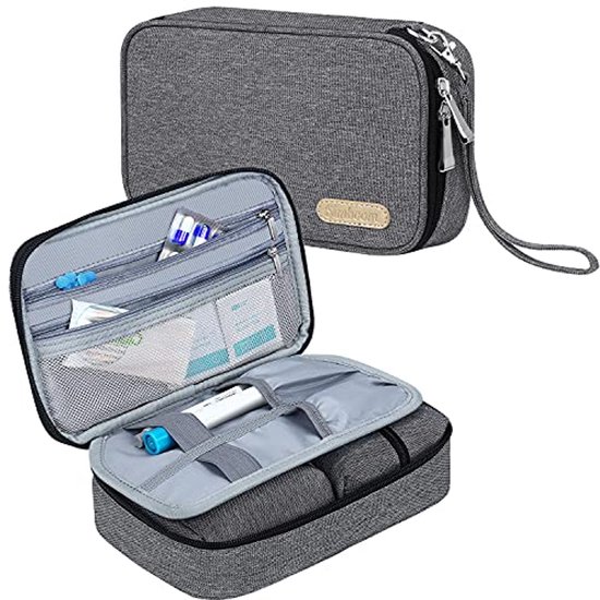 Insuline tas voor diabetici - Medische reistas met compartimenten voor accessoires