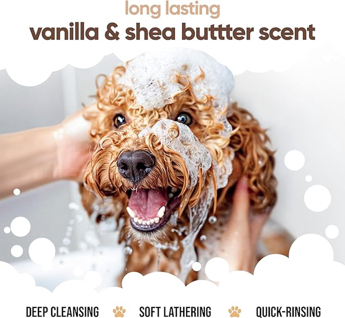 Buddycare Hondenshampoo Vanilla & Shea butter 500ml