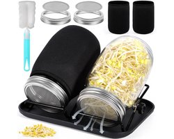 ApexArte® Kiempot voor Kiemzaden - Kiemtoren - Kiemglas Kiemgroente