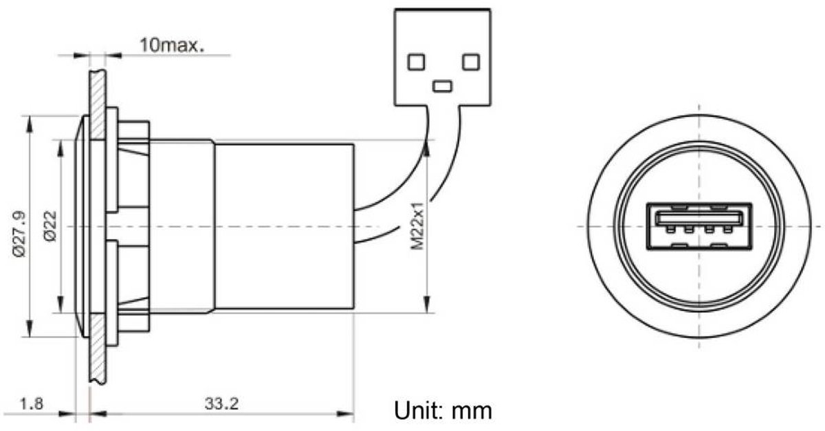 TRU COMPONENTS USB-12-BK USB-inbouwbus 3.0 Bus, inbouw Inhoud: 1 stuk(s)