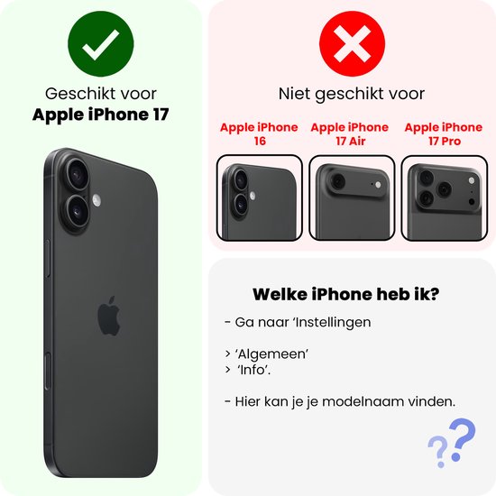 Étui rigide iPhone avec porte-cartes pour iPhone 17 - Vert foncé