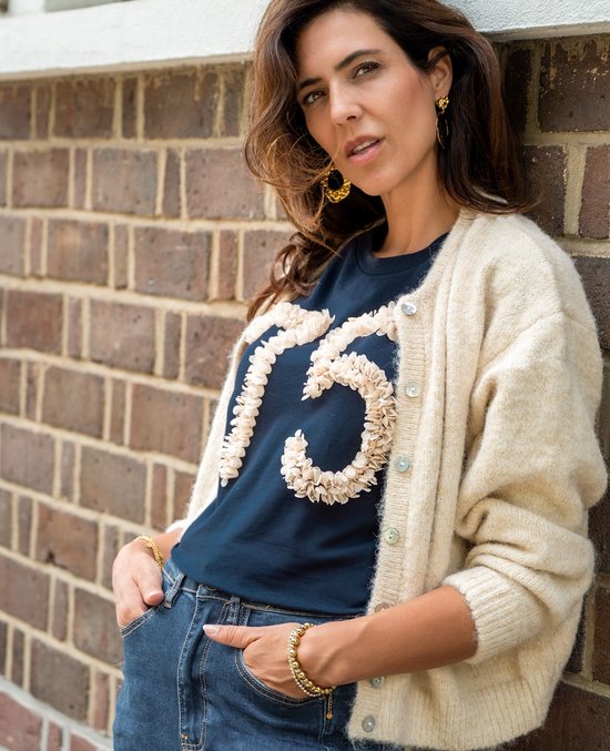 Je m'appelle Dames Vest - Beige - Maat S/M/L
