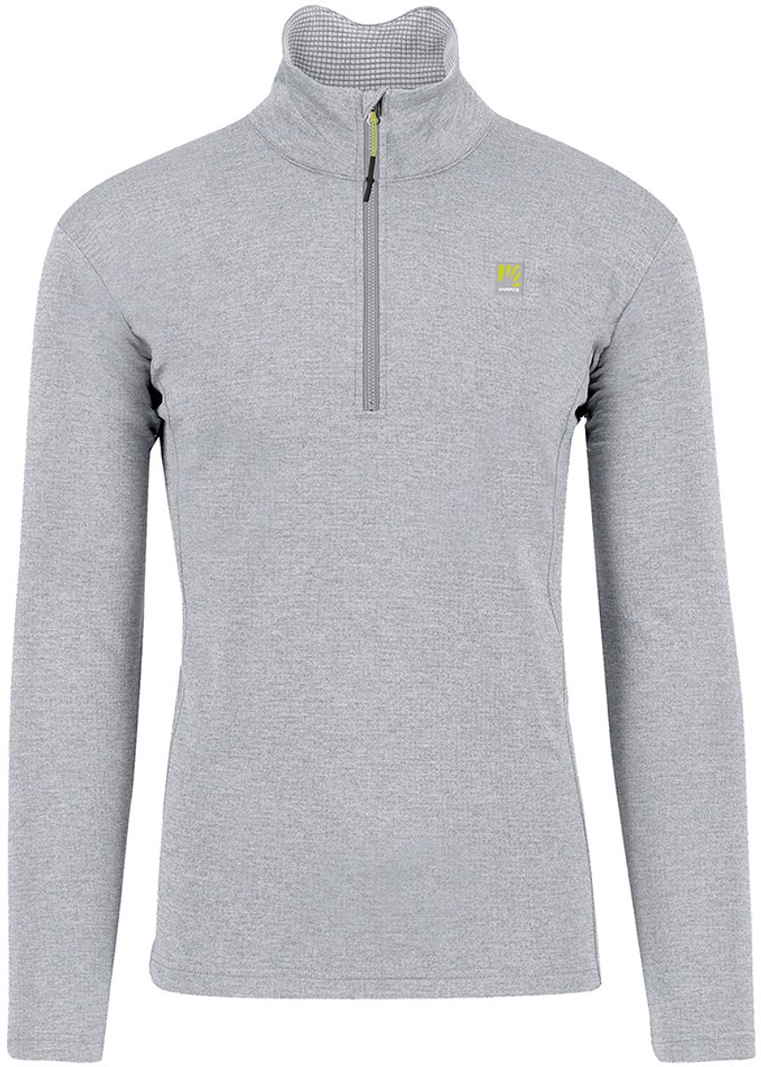 Karpos Pizzocco Fleece Met Halve Rits Grijs M Man
