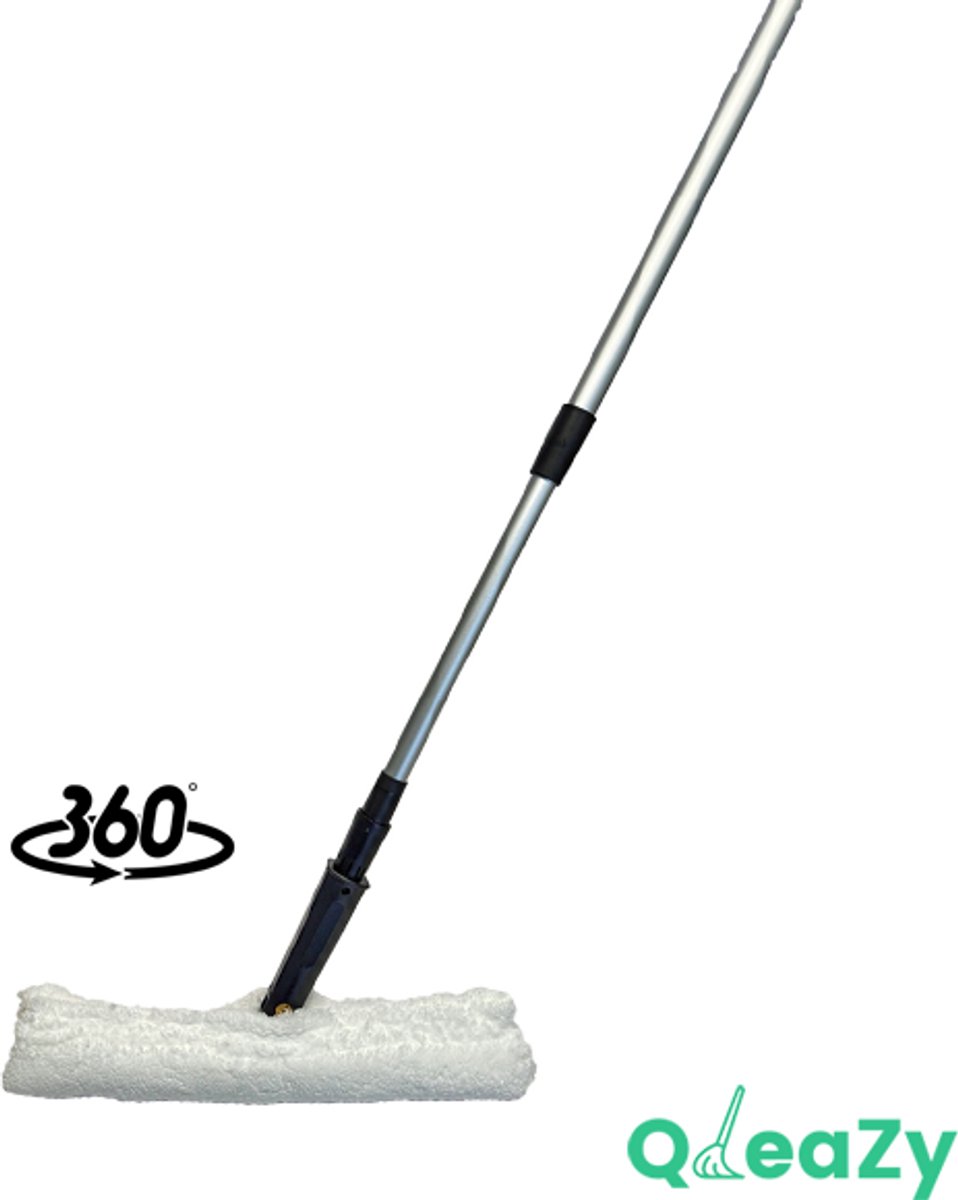 Wasverdeelhouder inclusief hoes 35cm - Met Telescoopsteel 2m