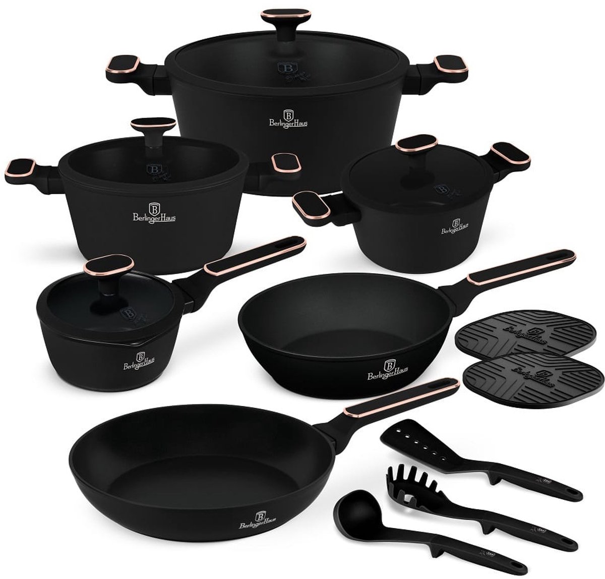 Berlinger Haus BH8363 pannenset 15 stuk(s)